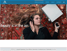 Tablet Screenshot of airistaudio.com